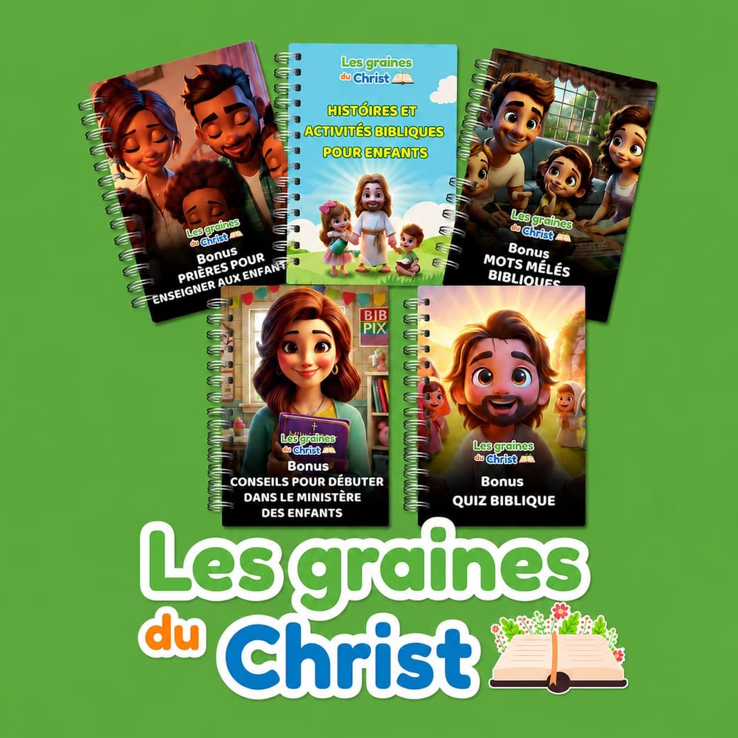 Les Graines du Christ — kit biblique et bonus pour enfants
